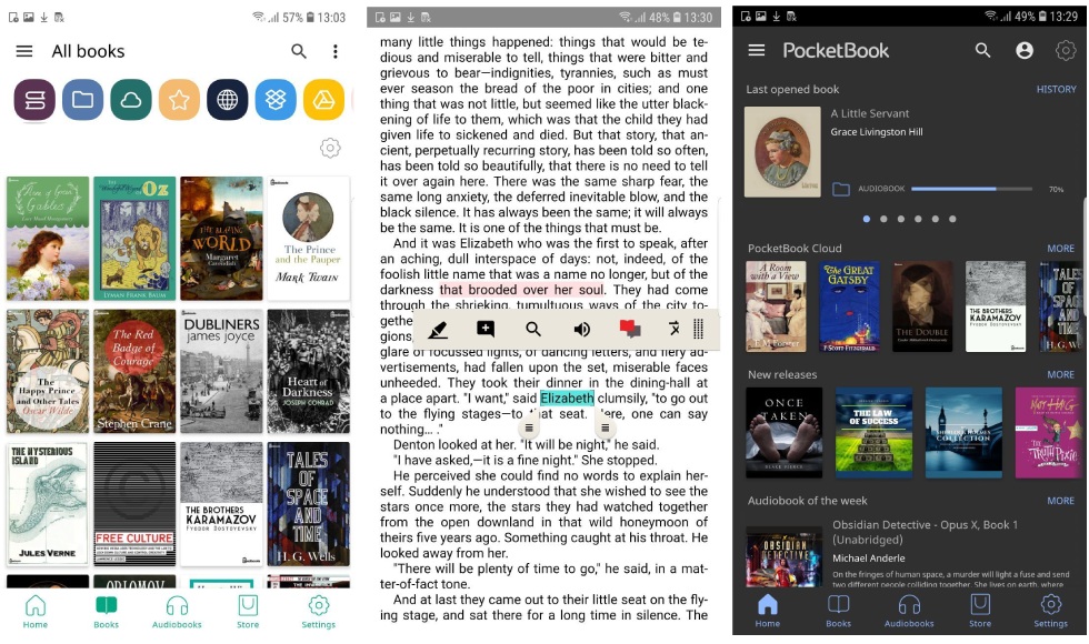 Aktualizovaná aplikace PocketBook Reader: nová úroveň pohodlí při čtení