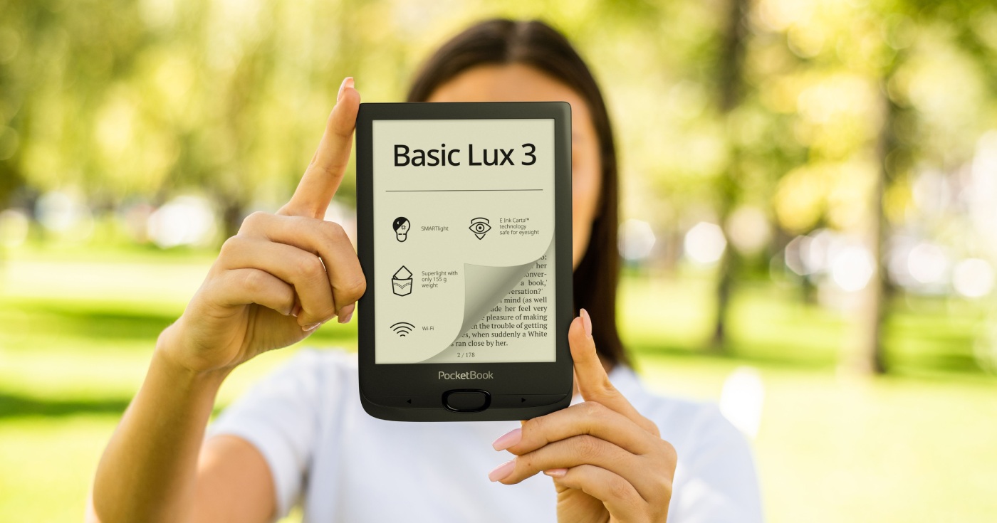 PocketBook Basic Lux 3: více možností, větší pohodlí