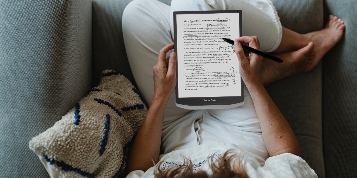 PocketBook InkPad X Pro: vynikající zážitek ze psaní poznámek a čtení na velkém 10,3" displeji