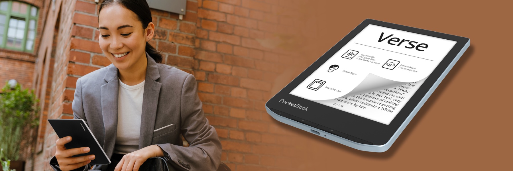 PocketBook Verse: nová generace příjemného a snadného čtení